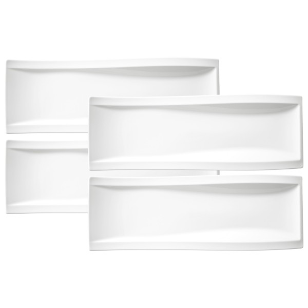 Villeroy & Boch NewWave Antipastiteller 42 x 15 cm 4er Set - DS