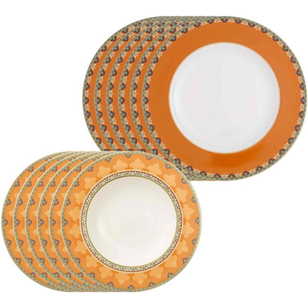 Villeroy & Boch Samarkand Mandarin Tafelservice 12-teilig - DS