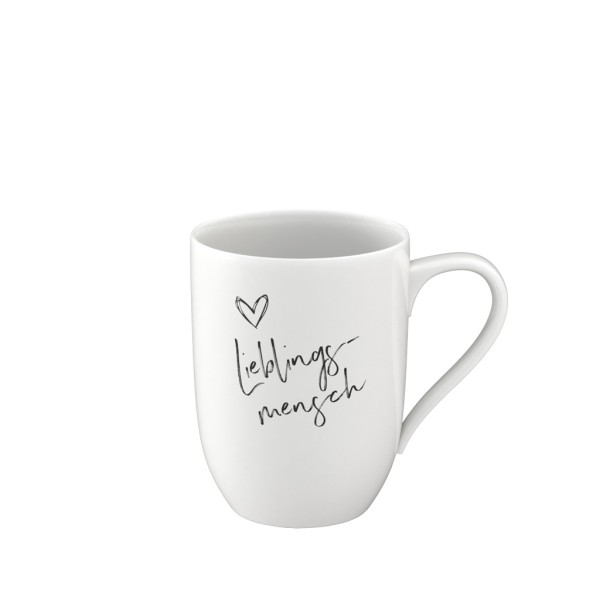 Villeroy & Boch Statement Becher 'Lieblingsmensch' 290 ml - DS