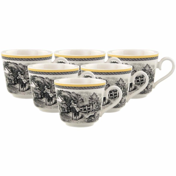 Villeroy & Boch Audun Ferme Kaffee- / Teetasse 150 ml 6er Set - DS