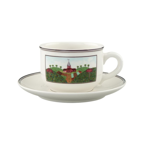 Villeroy & Boch Design Naif Teetasse mit Untertasse 250 ml - DS