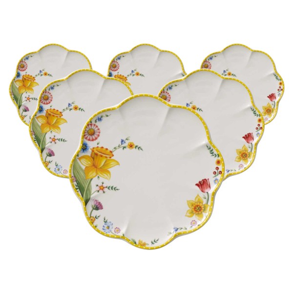 Villeroy & Boch Spring Awakening Frühstücksteller ø 22,3 cm 6er Set - DS