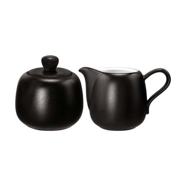 Seltmann Weiden Liberty Velvet Black Milch- & Zucker-Set 2-teilig - DS