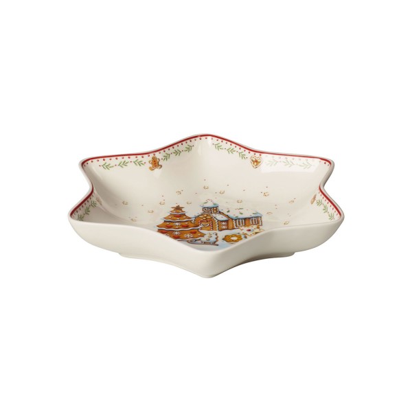 Villeroy & Boch Winter Bakery Delight Sternschale Lebkuchendorf 360 ml - DS