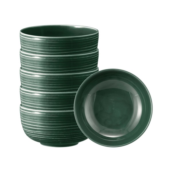 Seltmann Weiden Terra Foodbowl ø 17,7 cm moosgrün 6er Set - DS