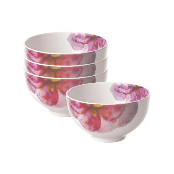 Villeroy & Boch Rose Garden Bol 470 ml 4er Set - DS