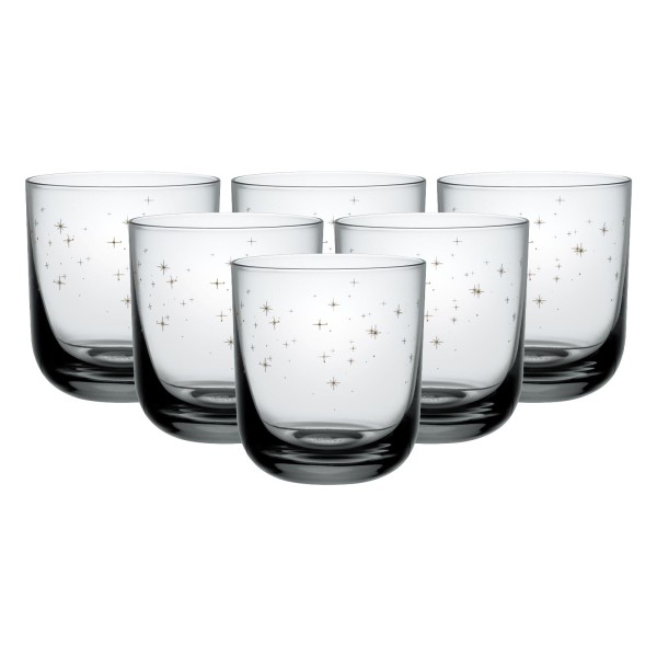 like. by Villeroy & Boch Winter Glow Wasserglas 200 ml 6er Set - DS