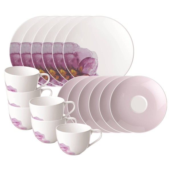 Villeroy & Boch Rose Garden Kaffeeservice 18-teilig - DS