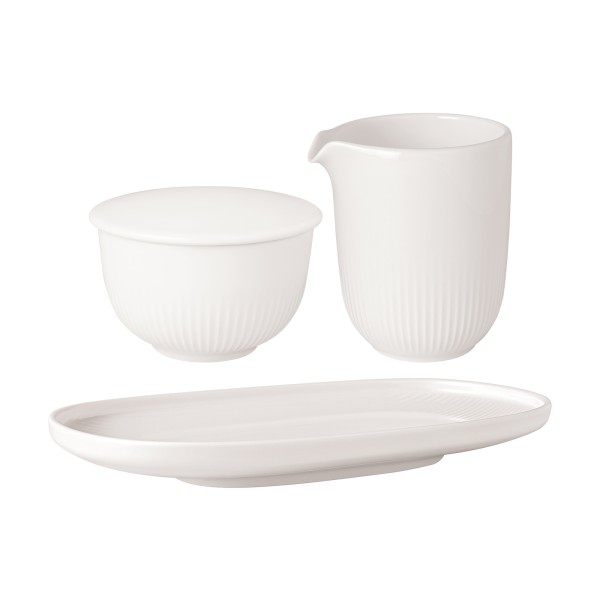 Villeroy & Boch Afina Milch- und Zucker-Set 3-teilig