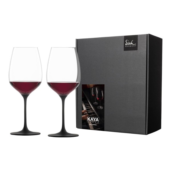 Eisch KAYA Rotweinglas 600 ml schiefer 2er Set