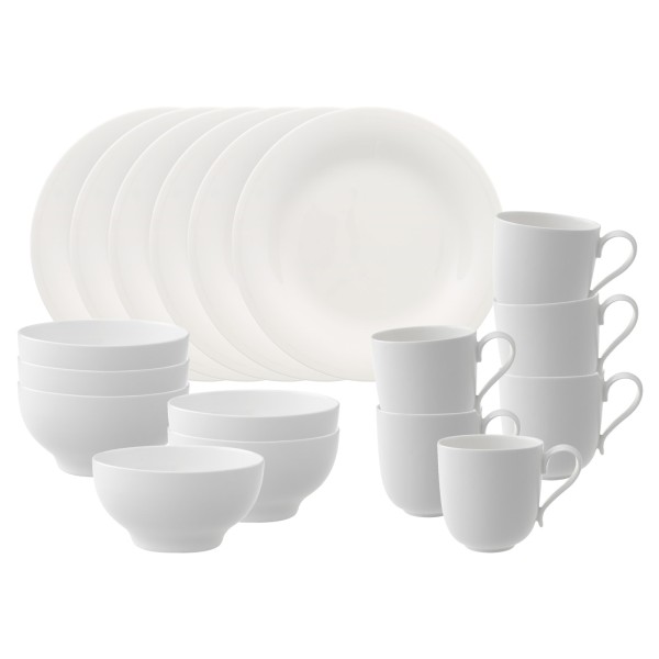 Villeroy & Boch New Cottage Basic Frühstücks-Set 18-teilig - DS