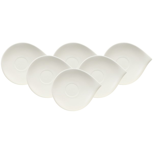 Villeroy & Boch Flow Frühstücksuntertasse 21 x 18 cm 6er Set - DS