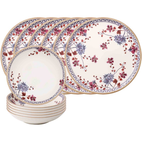 Villeroy & Boch Artesano Provençal Lavendel Pizza- & Pasta Set 12 tlg. - DS