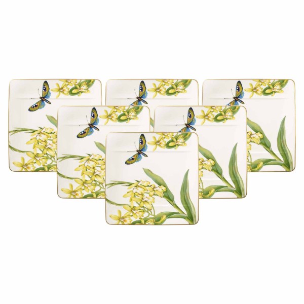 Villeroy & Boch Amazonia Frühstücksteller 23 x 23 cm 6er Set - DS