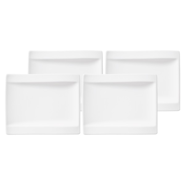 Villeroy & Boch NewWave Brotteller 18 x 15 cm 4er Set - DS