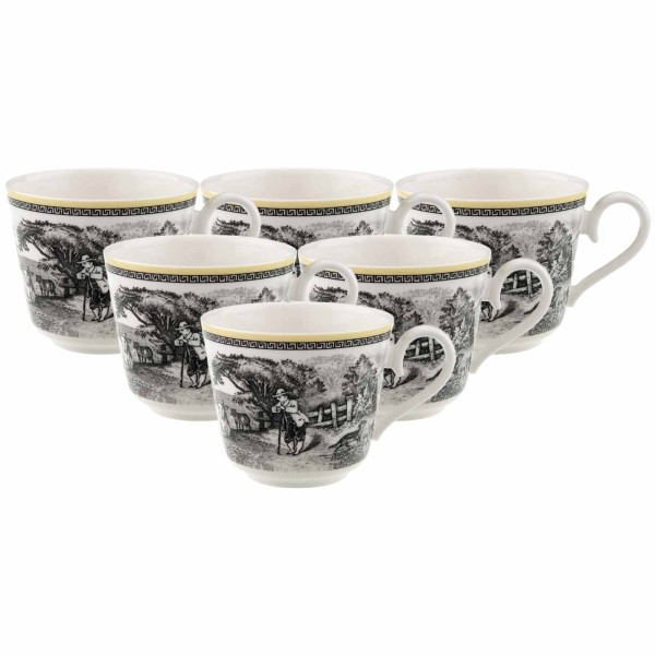 Villeroy & Boch Audun Ferme Frühstückstasse 350 ml 6er Set - DS