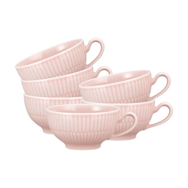 Seltmann Weiden Amina Teetasse 0,22 l 6er Set Rosé - DS