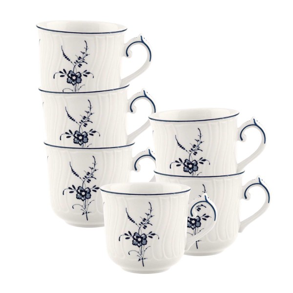 Villeroy & Boch Vieux Luxembourg Kaffeetasse 120 ml 6er Set - DS