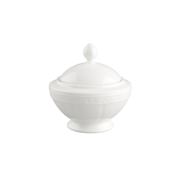 Villeroy & Boch White Pearl Zuckerdose ø 11,7 cm - DS