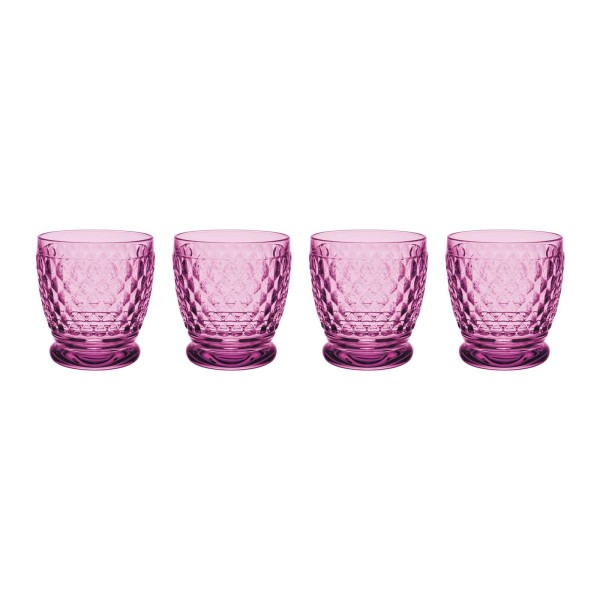 Villeroy & Boch Boston Coloured Becher 330 ml Berry 4er Set- DS