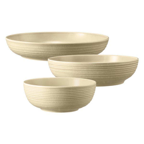 Seltmann Weiden Terra Foodbowl Set 3-teilig sandbeige - DS