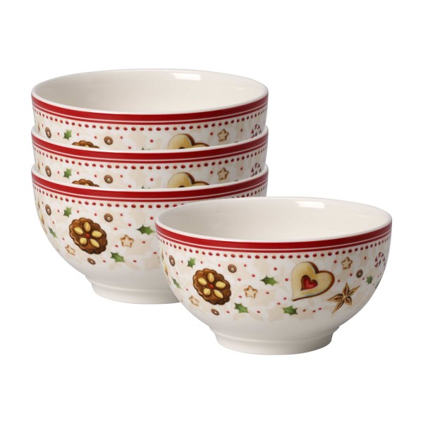 Villeroy & Boch Winter Bakery Delight Bol Sternschnuppe ø 14 cm 4er Set - DS