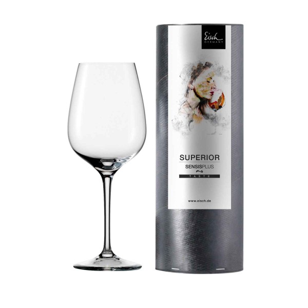 Eisch Superior SensisPlus Bordeauxglas in Geschenkröhre