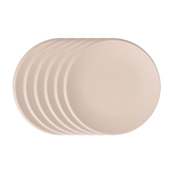 Villeroy & Boch NewMoon beige Frühstücksteller ø 24 cm 6er Set - DS