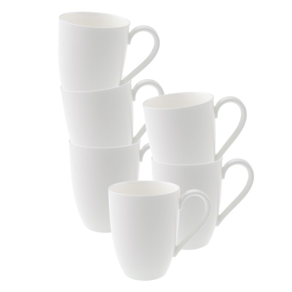 Villeroy & Boch Anmut Henkelbecher 300 ml 6er Set - DS