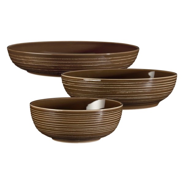 Seltmann Weiden Terra Foodbowl Set 3-teilig erdbraun - DS