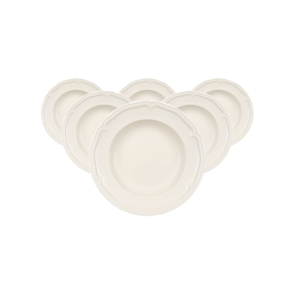 Villeroy & Boch Manoir Suppenteller ø 22,8 cm 6er Set - DS