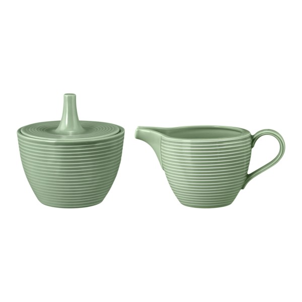 Seltmann Weiden Beat Color Glaze Milch & Zucker Set 2-teilig Salbeigrün - DS