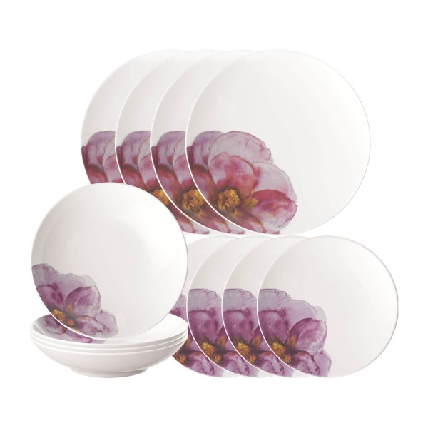 Villeroy & Boch Rose Garden Teller-Set 12-teilig - DS