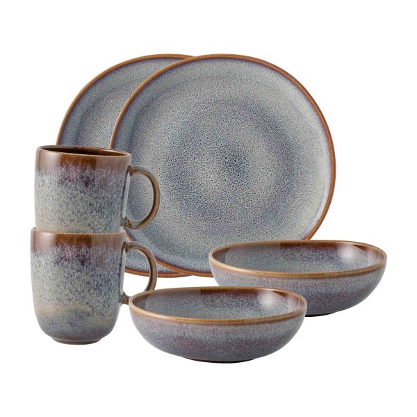 like. by Villeroy & Boch Lave beige Frühstücks-Set 6-teilig - DS