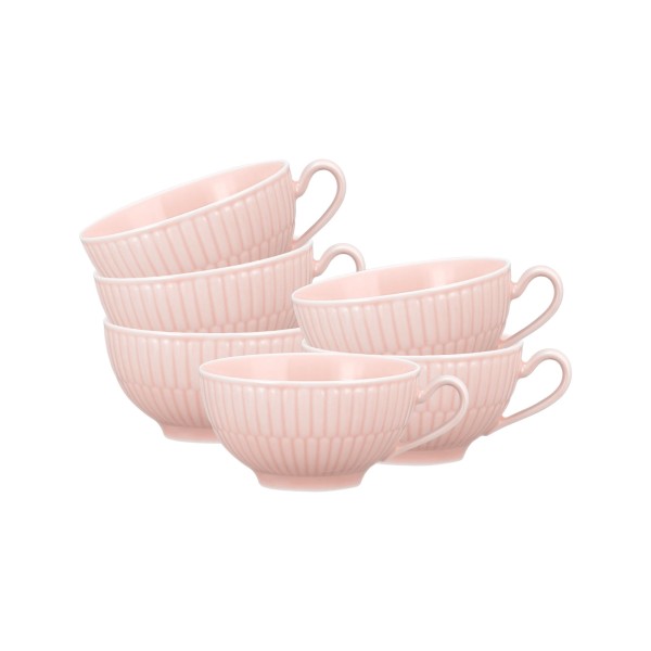 Seltmann Weiden Amina Teetasse 0,14 l 6er Set Rosé - DS