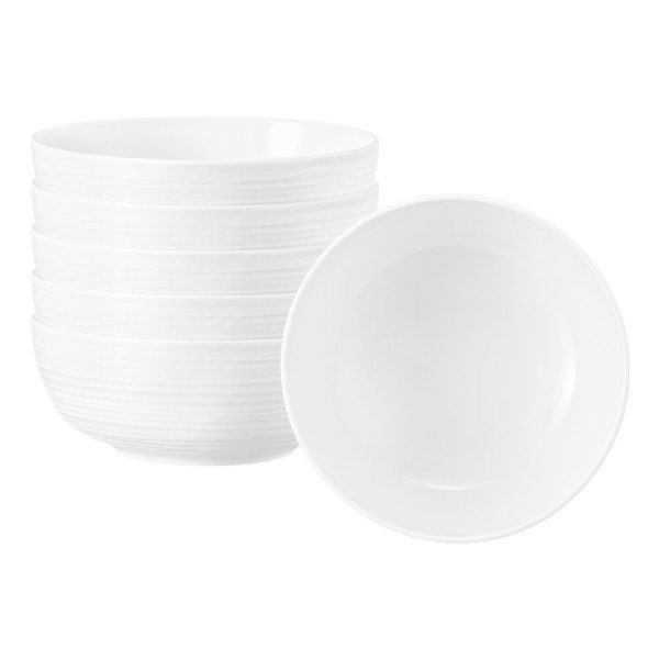 Seltmann Weiden Terra Foodbowl ø 20,4 cm weiß 6er Set - DS