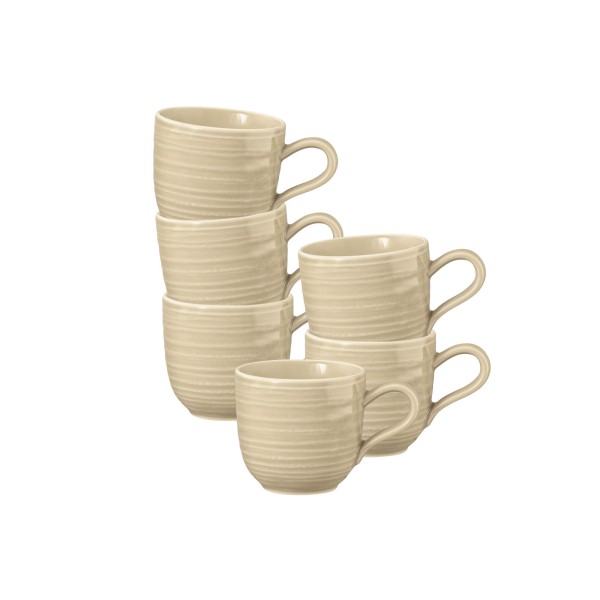 Seltmann Weiden Terra Espressotasse 0,09 l sandbeige 6er Set - DS