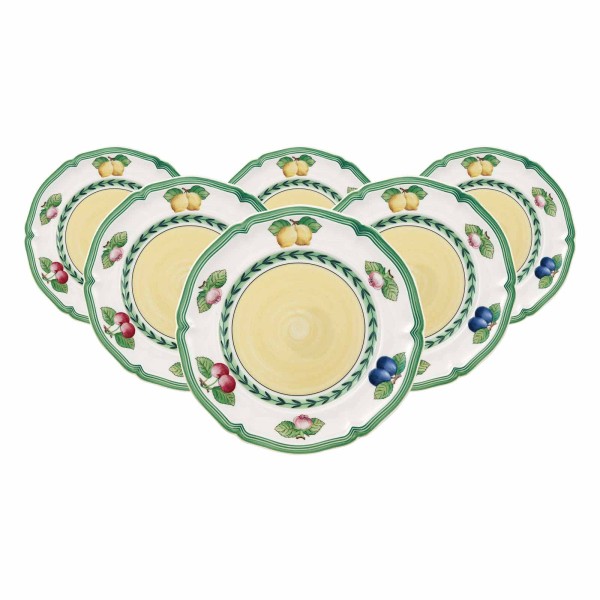 Villeroy & Boch French Garden Fleurence Brotteller ø 17,4 cm 6er Set - DS