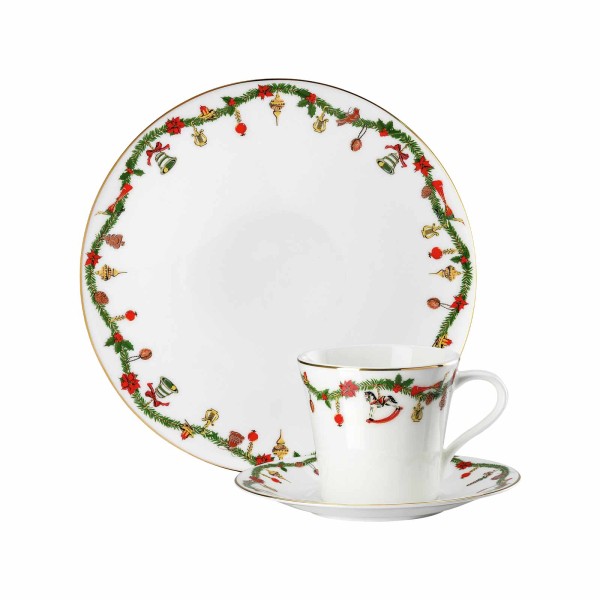 Hutschenreuther Nora Christmas Geschirr-Set 3-teilig