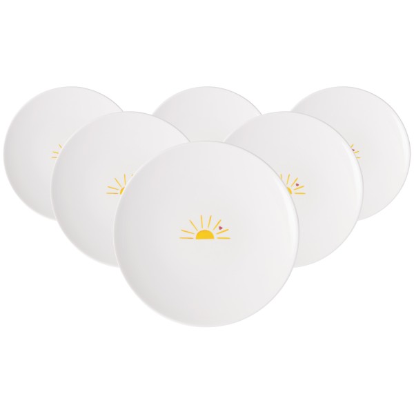 Villeroy & Boch With Love Frühstücksteller ø 21,2 cm Hello Sunshine 6er Set - DS