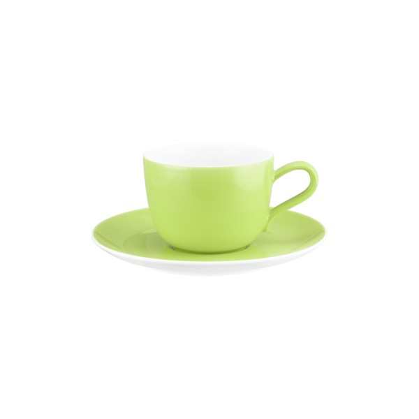 Seltmann Weiden Liberty Pure Colors Kaffeetasse mit Untertasse 260 ml Lime Green - DS