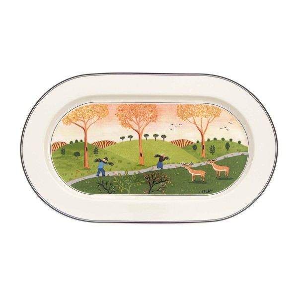 Villeroy & Boch Design Naif Platte oval 34 x 24 cm - DS