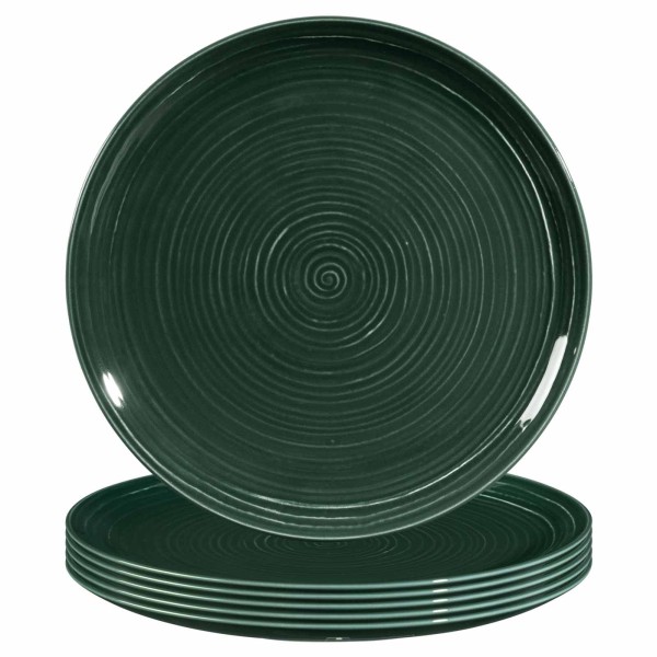 Seltmann Weiden Terra Speiseteller ø 27,8 cm moosgrün 6er Set - DS