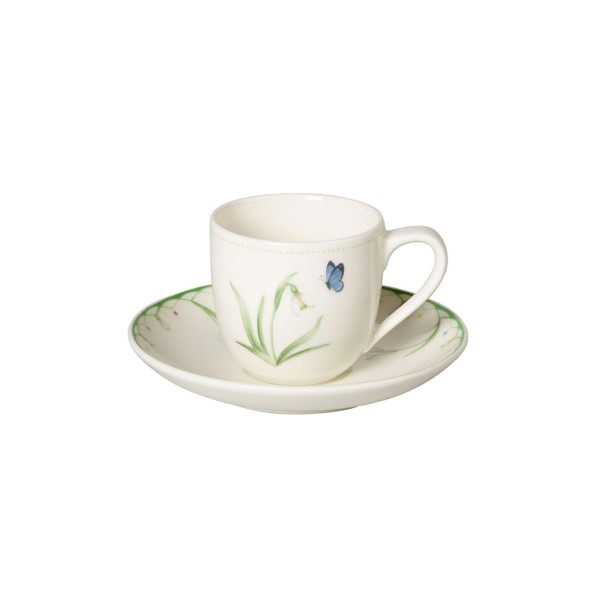 Villeroy & Boch Colourful Spring Espressotasse mit Untertasse 100 ml - DS