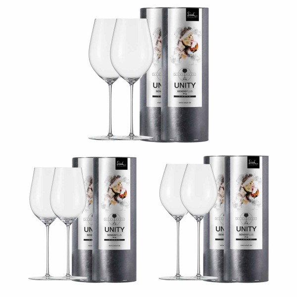 Eisch Unity SensisPlus Weinglas Champagnerglas 6er Set