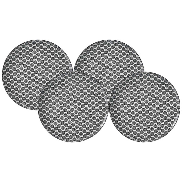 Ritzenhoff & Breker Takeo Circles Speiseteller ø 26,5 cm 4er Set - DS