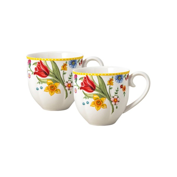 Villeroy & Boch Spring Awakening Henkelbecher 390 ml 2er Set - DS