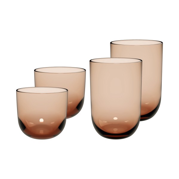 like. by Villeroy & Boch Like Glass Trinkgläser-Set 4-teilig Clay - DS