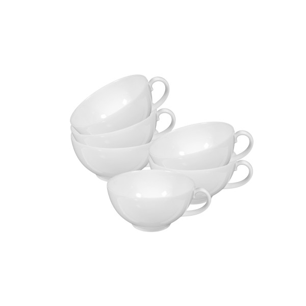 Seltmann Weiden Rondo/Liane Weiß Teetasse 0,20 l 6er Set - DS