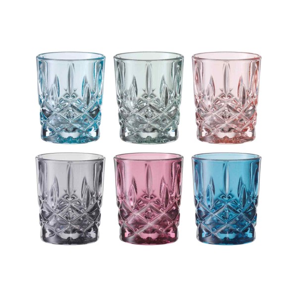 Nachtmann Noblesse Stamper Mixed Colors 6er Set